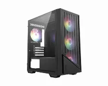 Gabinete Msi Pro Forge M051a, Mini Tower, Micro-atx, Mini-itx, 4x Ventiladores Argb, Negro